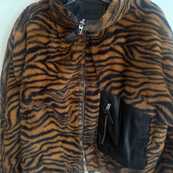 Blank NYC Black Faux Leather Jacket - Picture 5 of 7